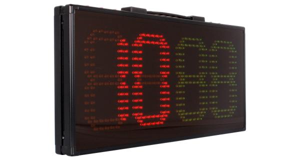 Merco Double LED elektronická tabuľa pre striedanie