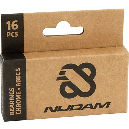 ABEC 5 Chrome In-line ložiska 16 ks 2