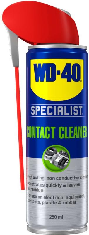 Sprej WD-40® Specialist rýchloschnúci čistič kontaktov, 250 ml