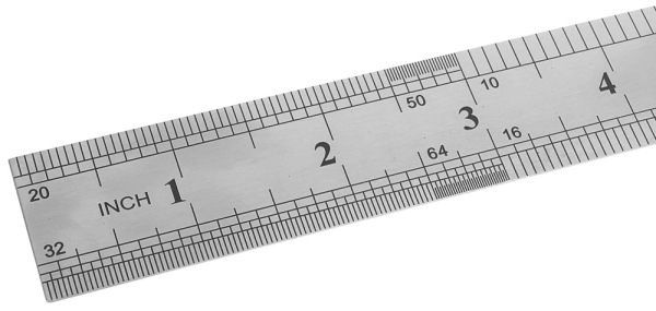 Pravítko z nerezovej ocele 300 mm, GEKO 6