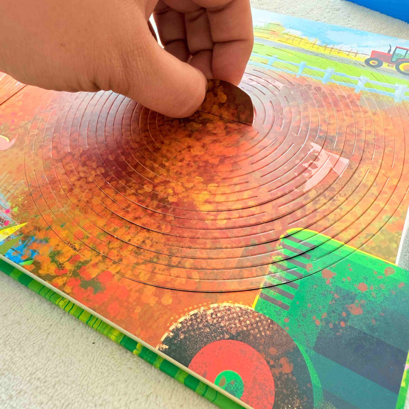 Mláďatká na farme - kniha s pružinkou 3