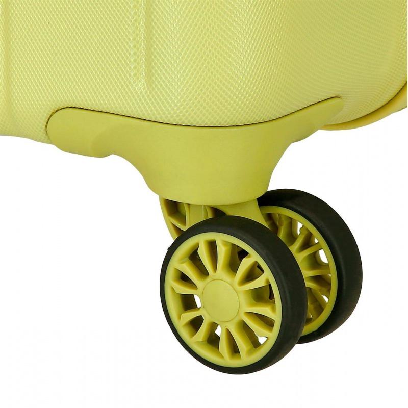 MOVOM Wood Yellow, Škrupinový cestovný kufor, 55x40x20cm, 38L, 531916B (small)