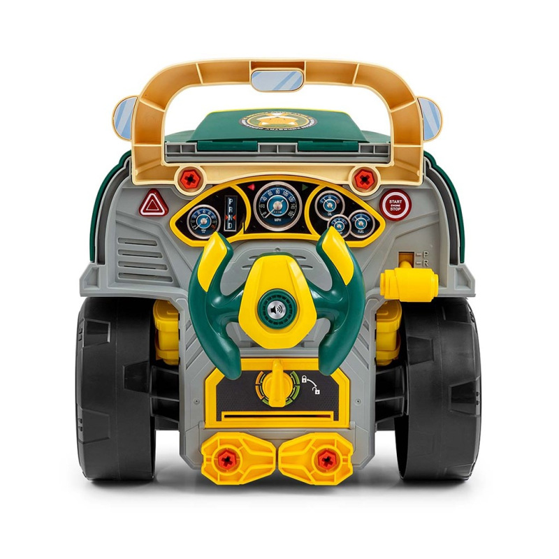 Realistický model prednej časti auta s otváracou kapotou Milly Mally N-GINE green 3