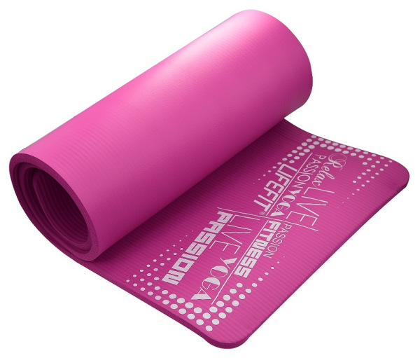 YOGA MAT EXKL+,180x58x1,5,bordo 1