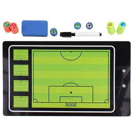 Merco Fotbal 64 magnetická trénerská tabuľa, s klipom 1