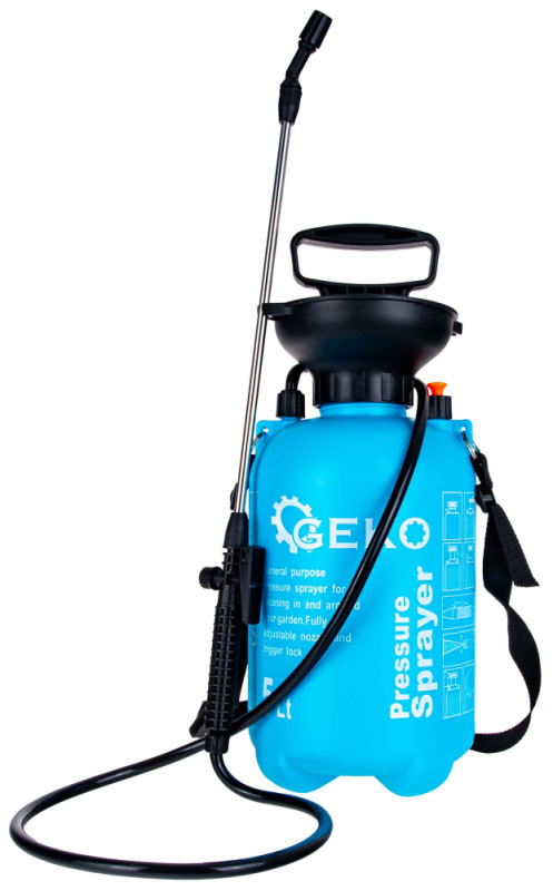 Postrekovač ručný tlakový 5 litrov, GEKO 4