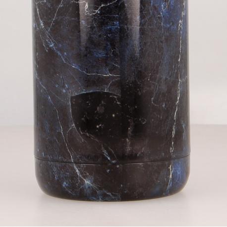 QUOKKA Nerezová fľaša / termoska BLACK MARBLE, 630ml, 12087