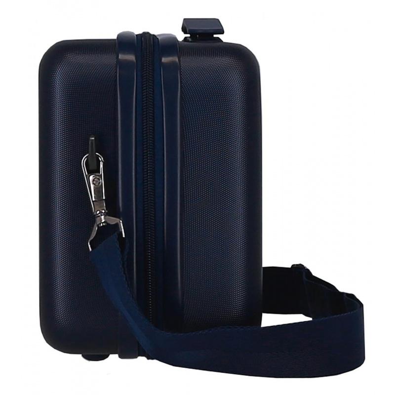 MOVOM Wood Navy Blue, Cestovný kozmetický príručný kufrík, 21x29x15cm, 9L, 5313964 3