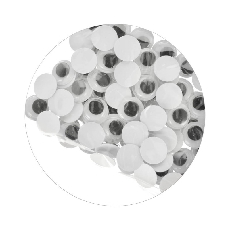 Dekorácia pohyblivé oči 80ks 1