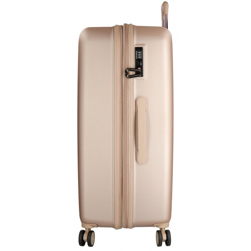 MOVOM Wood Champagne, Sada luxusných ABS cestovných kufrov, 65cm/55cm, 5318965 1