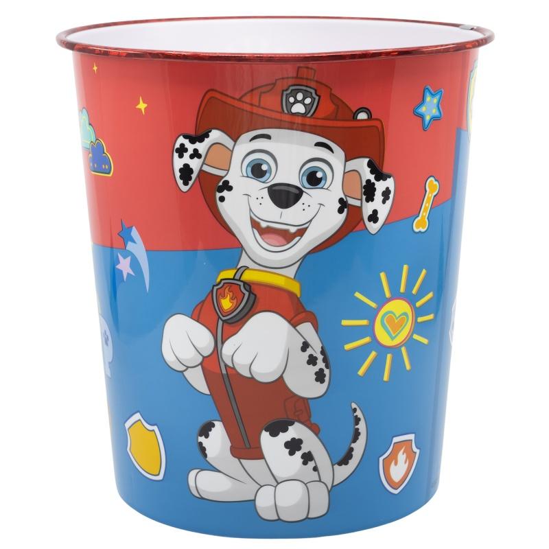 Plastový smetný kôš PAW PATROL, 07090