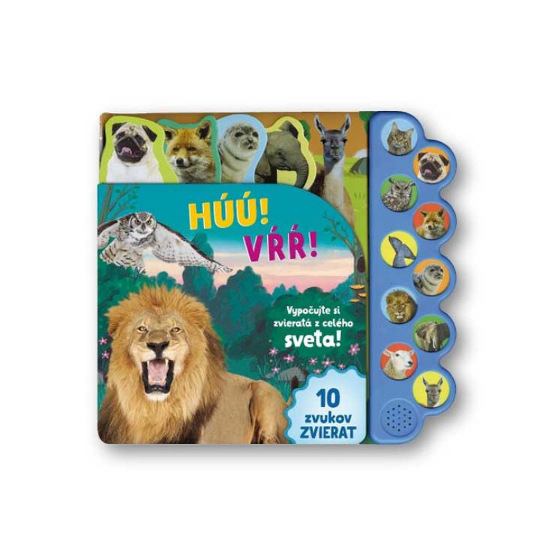 Húú! Vrr! Vypočujte si zvieratá z celého sveta!