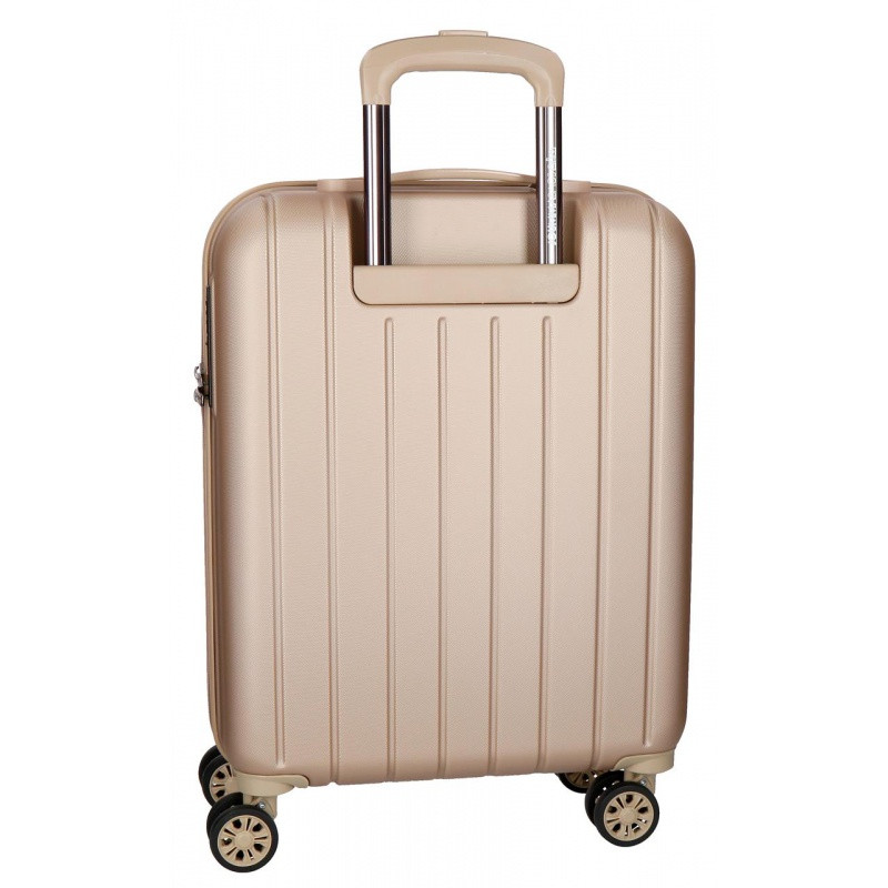 MOVOM Wood Champagne, Sada luxusných ABS cestovných kufrov, 65cm/55cm, 5318965 8