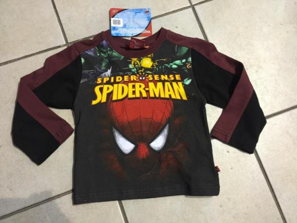 Spiderman chlapčenské tričko s dlhým rukávom