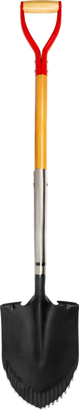 Rýľ Strend Pro Premium RedShark, špicatý, s drevenou násadou D 1150 mm 2