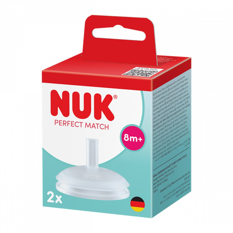 Silikónové náhradné slamky NUK Perfect Match 2 ks 1