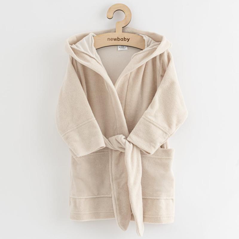 Detský froté župan New Baby Comfortably beige 104/110