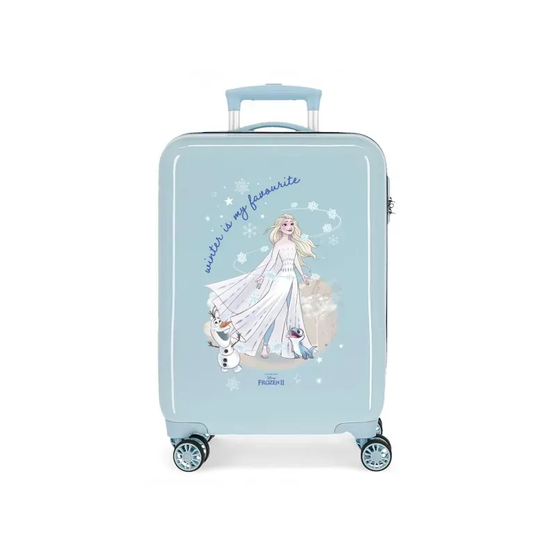 JOUMMA BAGS detský ABS cestovný kufor DISNEY FROZEN Winter, 55x38x20cm, 34L, 2311421