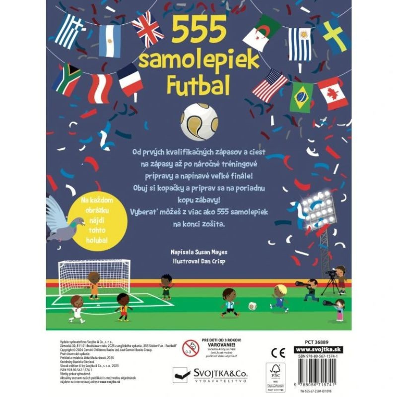 555 samolepiek - Futbal 5