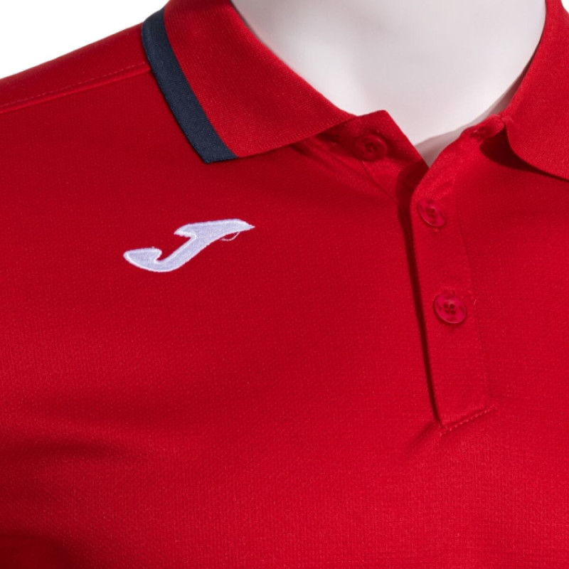 Combi Premium Short Sleeve Polo pánske tričko červená-navy 2