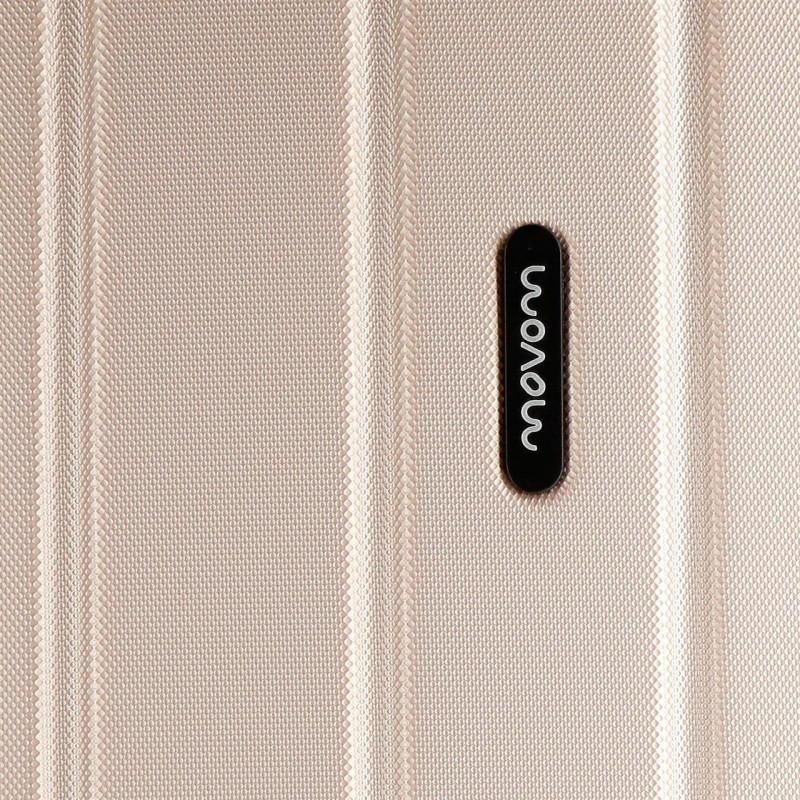 MOVOM Wood Champagne, Sada luxusných ABS cestovných kufrov, 65cm/55cm, 5318965 9