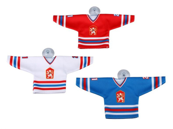 Replika ČSSR 1976 hokejový minidres modrá 1