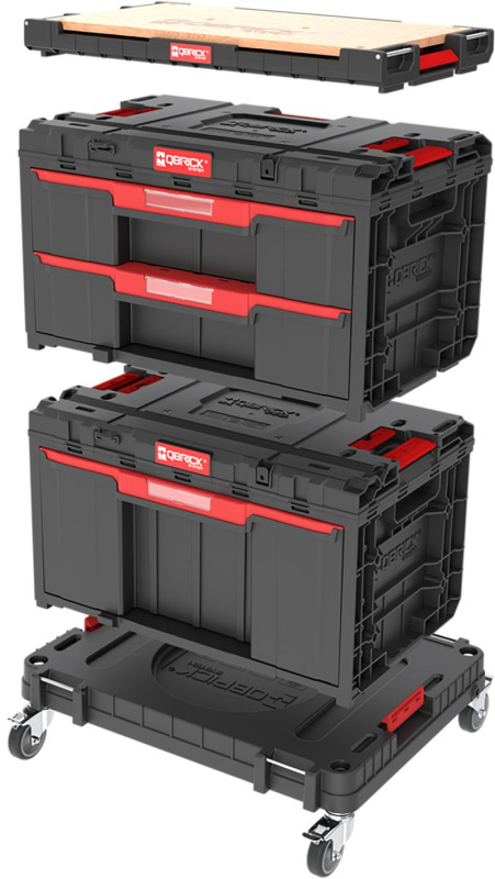 Organizer QBRICK® ONE Workshop Drawers SET 6 1