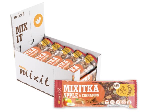 Mixit Mixitka BEZ LEPKU - Jablko + Škorica (1 ks) 44 g
