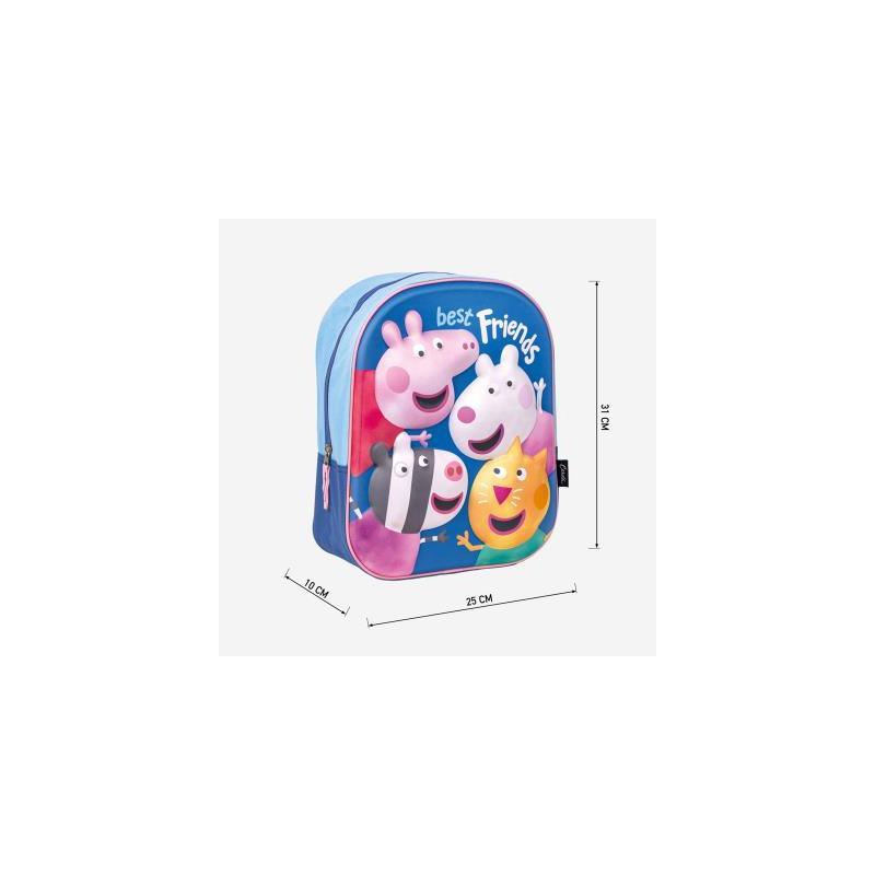 Detský 3D batoh Peppa Pig, 2100004342