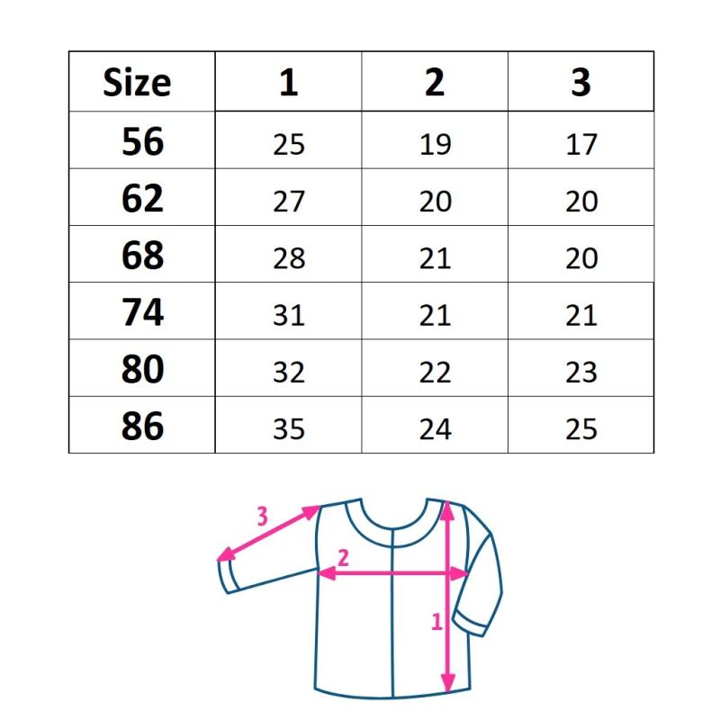 Dojčenský bavlnený kabátik New Baby Cherry 86 (12-18m)