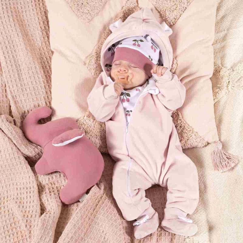 Zimný semiškový dojčenský overal Nicol Emily 74 (6-9m) 1