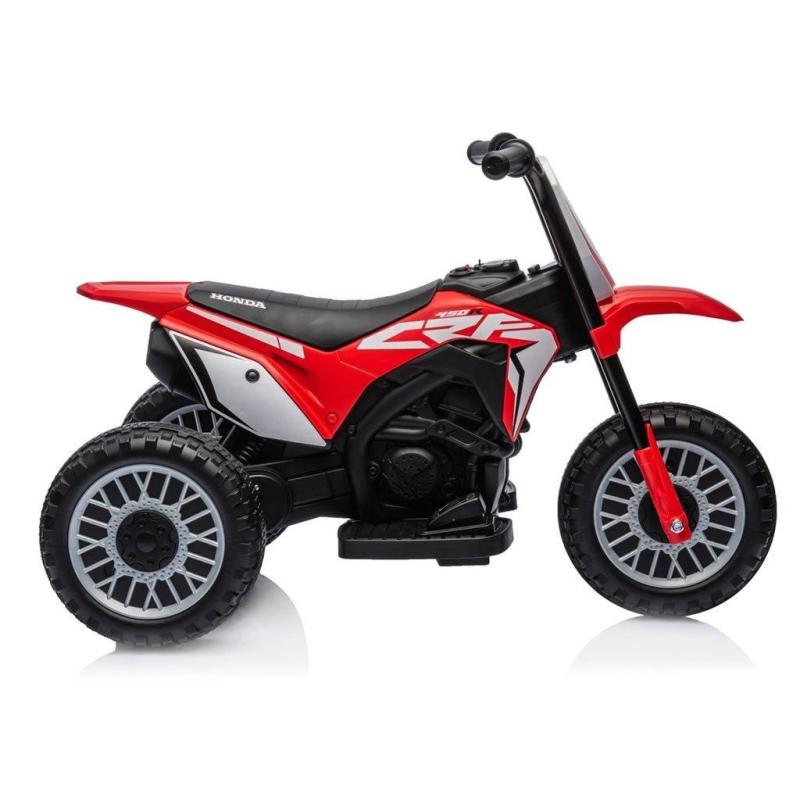 Elektrický motocykel BABY MIX Honda CRF 450R červený