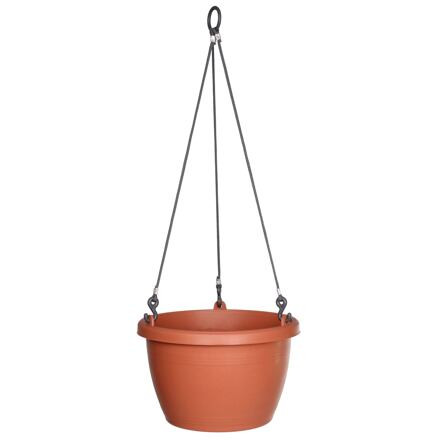 Plastkon Marina závesný kvetináč terakota, 30cm
