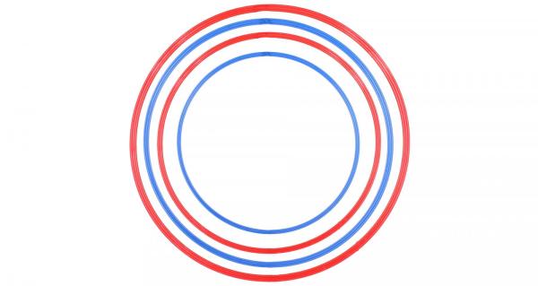 Merco HP kruh prekážkový červená 70cm