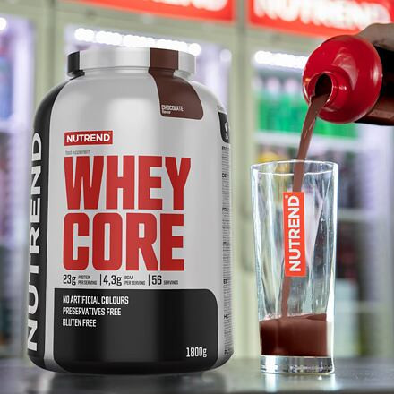 Nutrend Whey Core 900 g jahoda 4