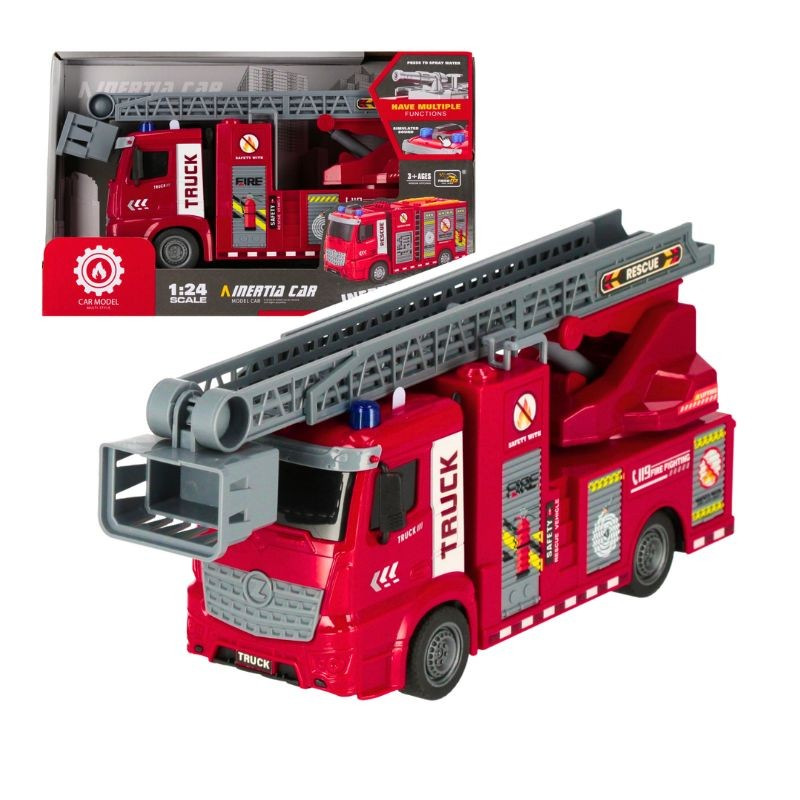 Požiarnické auto s efektami