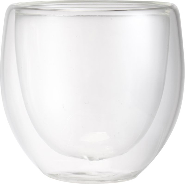 Pohár MagicHome Lungo na kávu/čaj, termo s dvojitou stenou, 170 ml, bal. 2 ks