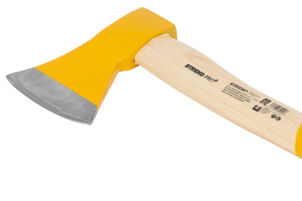 Sekera Strend Pro AX201 800 g, WoodHand, GS, A613, drevená násada 380 mm 1