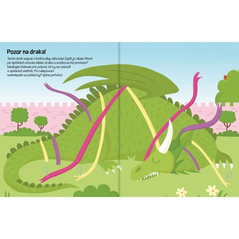 555 samolepiek - Draky 1