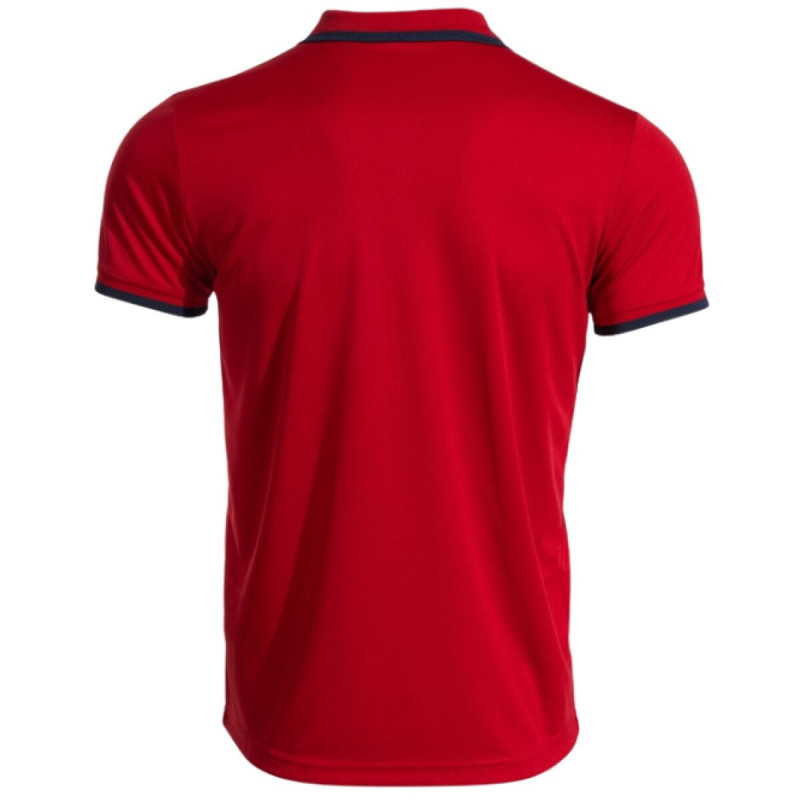 Combi Premium Short Sleeve Polo pánske tričko červená-navy 1