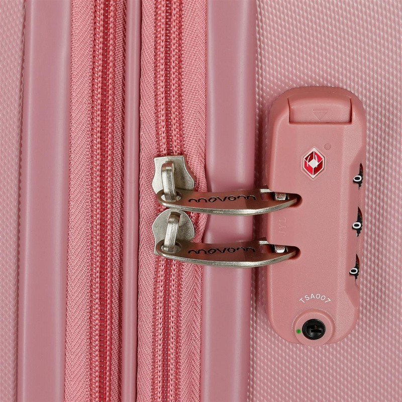 Cestovný kufor MOVOM Riga Pink, 56x29x83cm, 108L, 5999365 (large exp.) 8