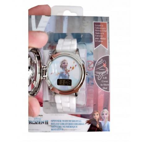 KIDS LICENSING Dievčenské digitálne hodinky so spinnerom DISNEY FROZEN, WD21178