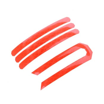 Reflexné nálepky set (4ks)-U3, U3.1 orange