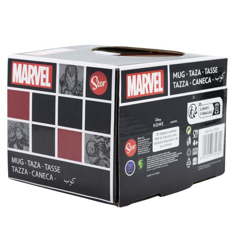 STOR Keramický hrnček Avengers Marvel Pattern, 400ml, 75434