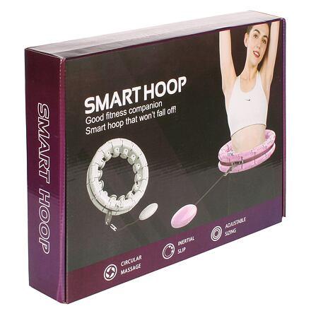 Hula Hoop Massage gymnastická obruč ružová 3