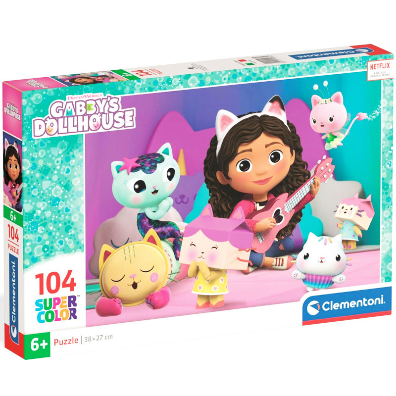 Puzzle Gabbys Dollhouse 104 dielikov