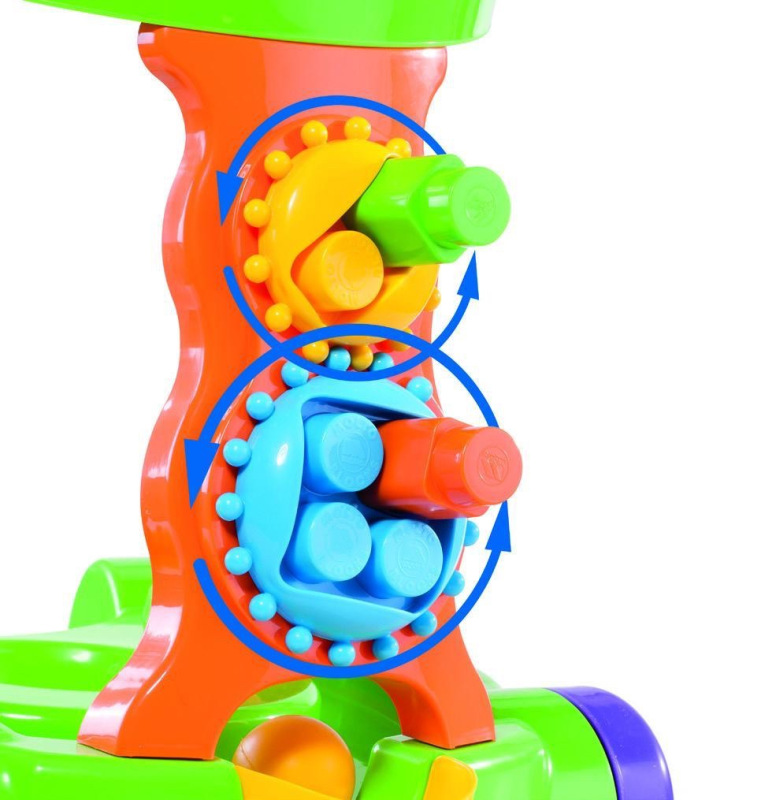 Molto Blocks 3 - vozík so stavebnicou zelené 2