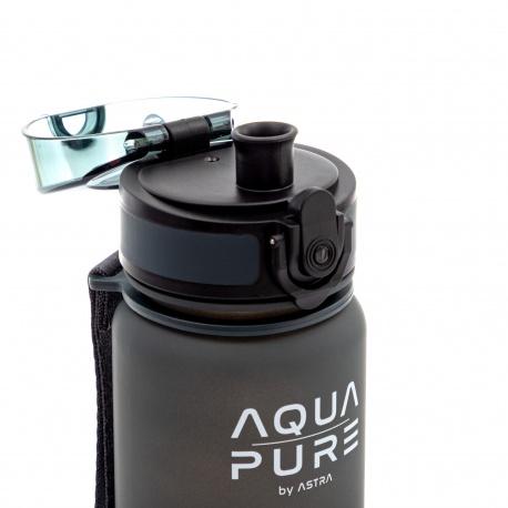 Zdravá fľaša AQUA PURE by ASTRA 400 ml - grey/black, 511023005