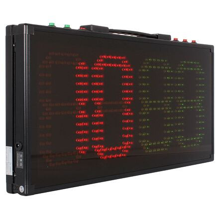Double LED elektronická tabuľa pre striedanie 1