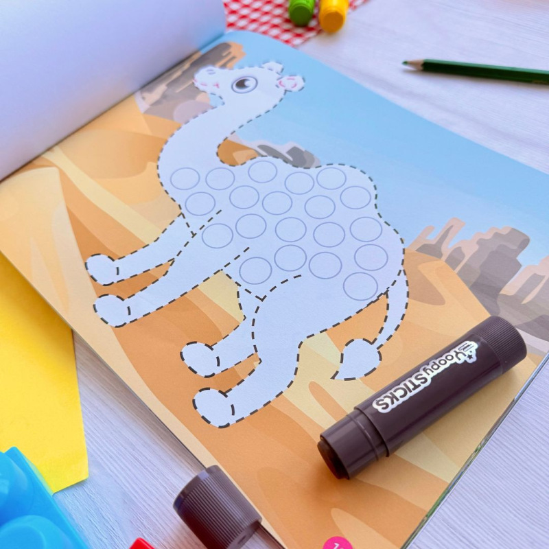 Maľuj bodkami Zoo 1